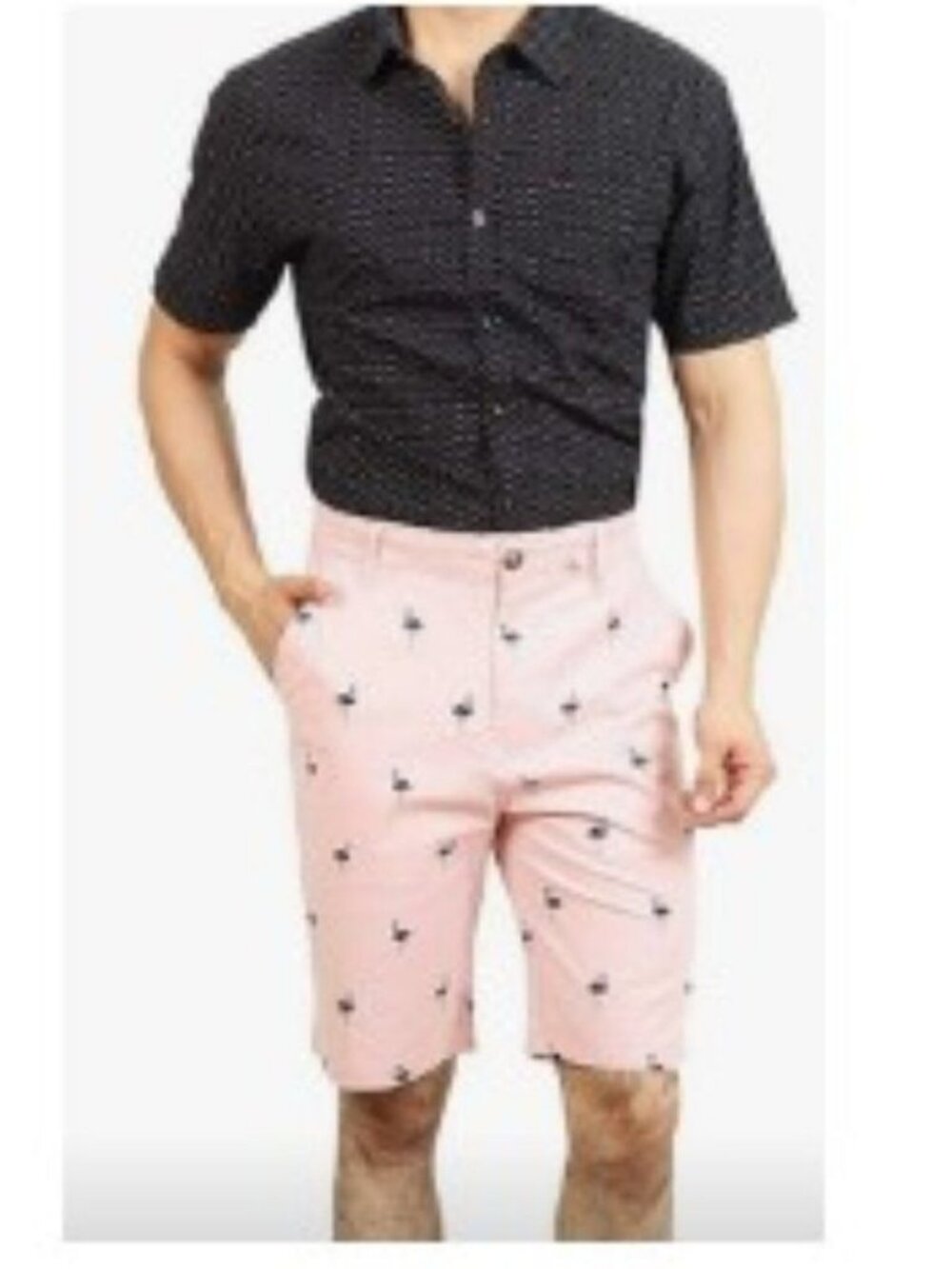 Hudson & Barrow 36 Men's Swordfish Shorts Salmon